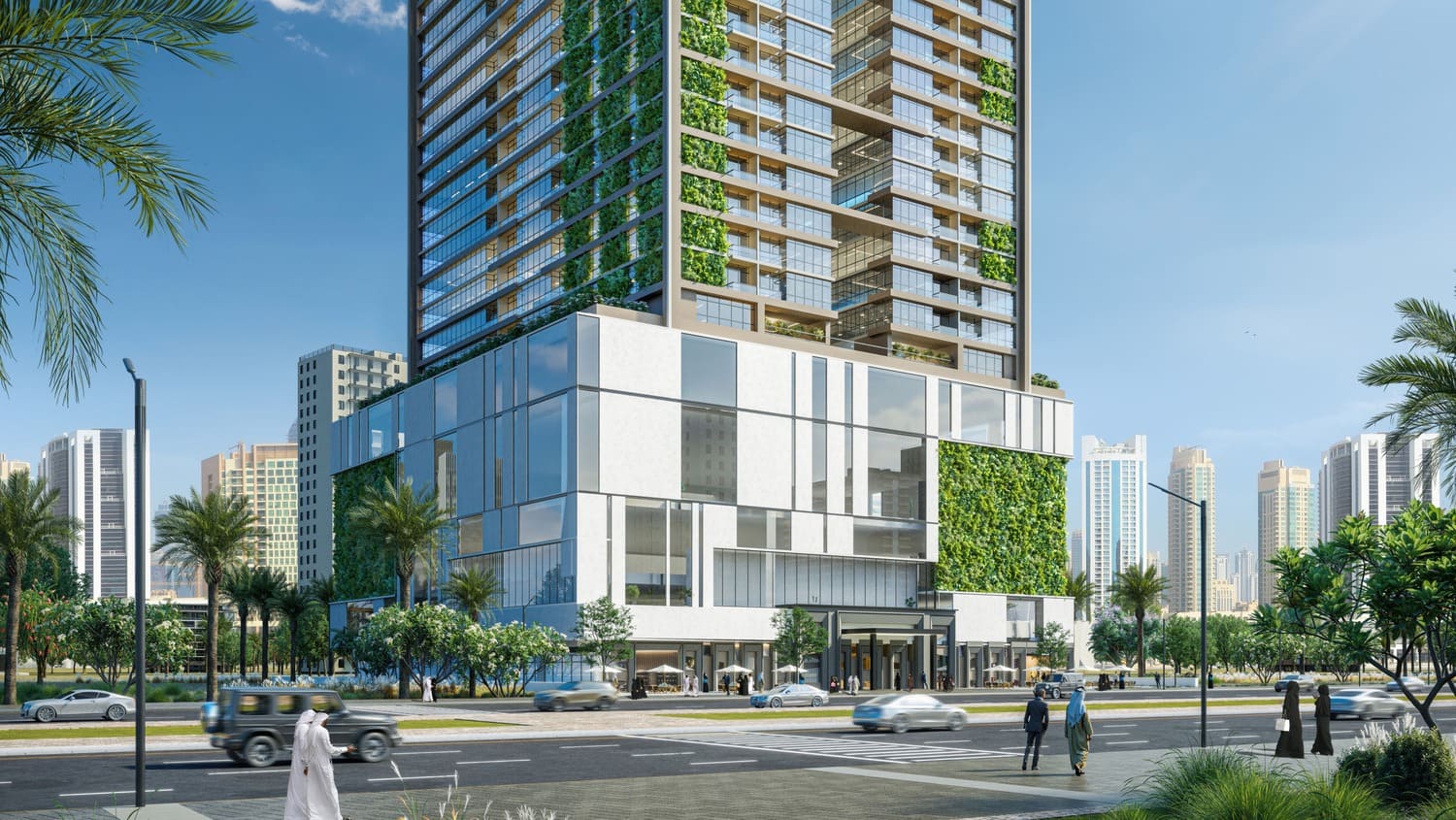 Sky Gardens Tower architecture 4