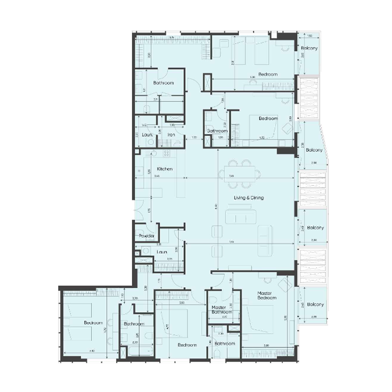 Apartments plan