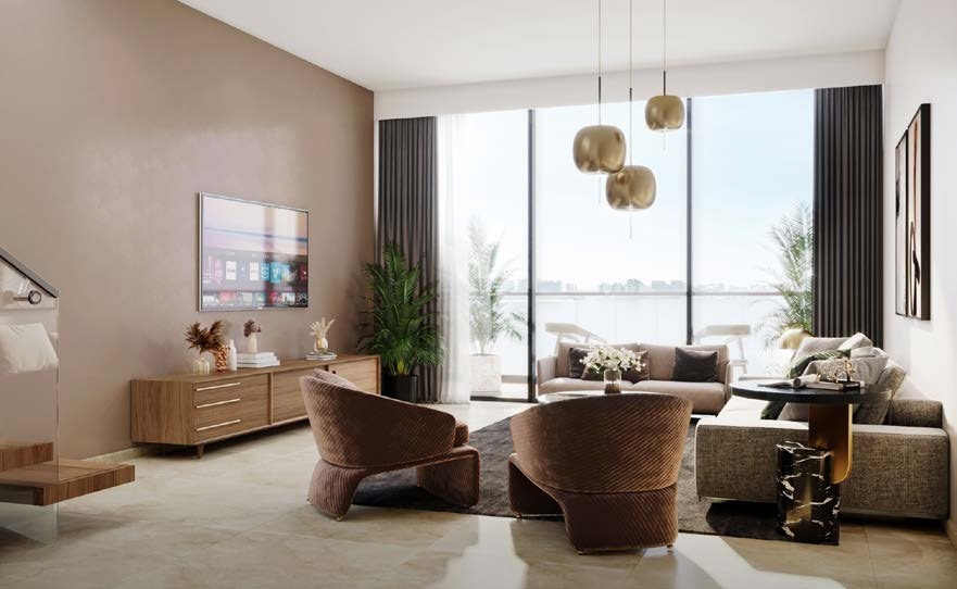 Perla 1 at the Bay interior 5