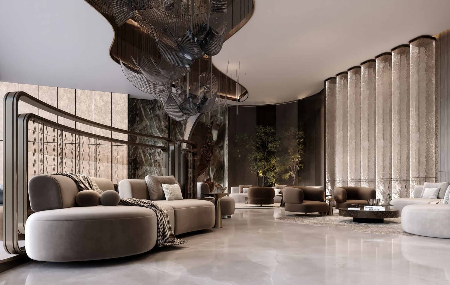 Agua Residences lobby 2