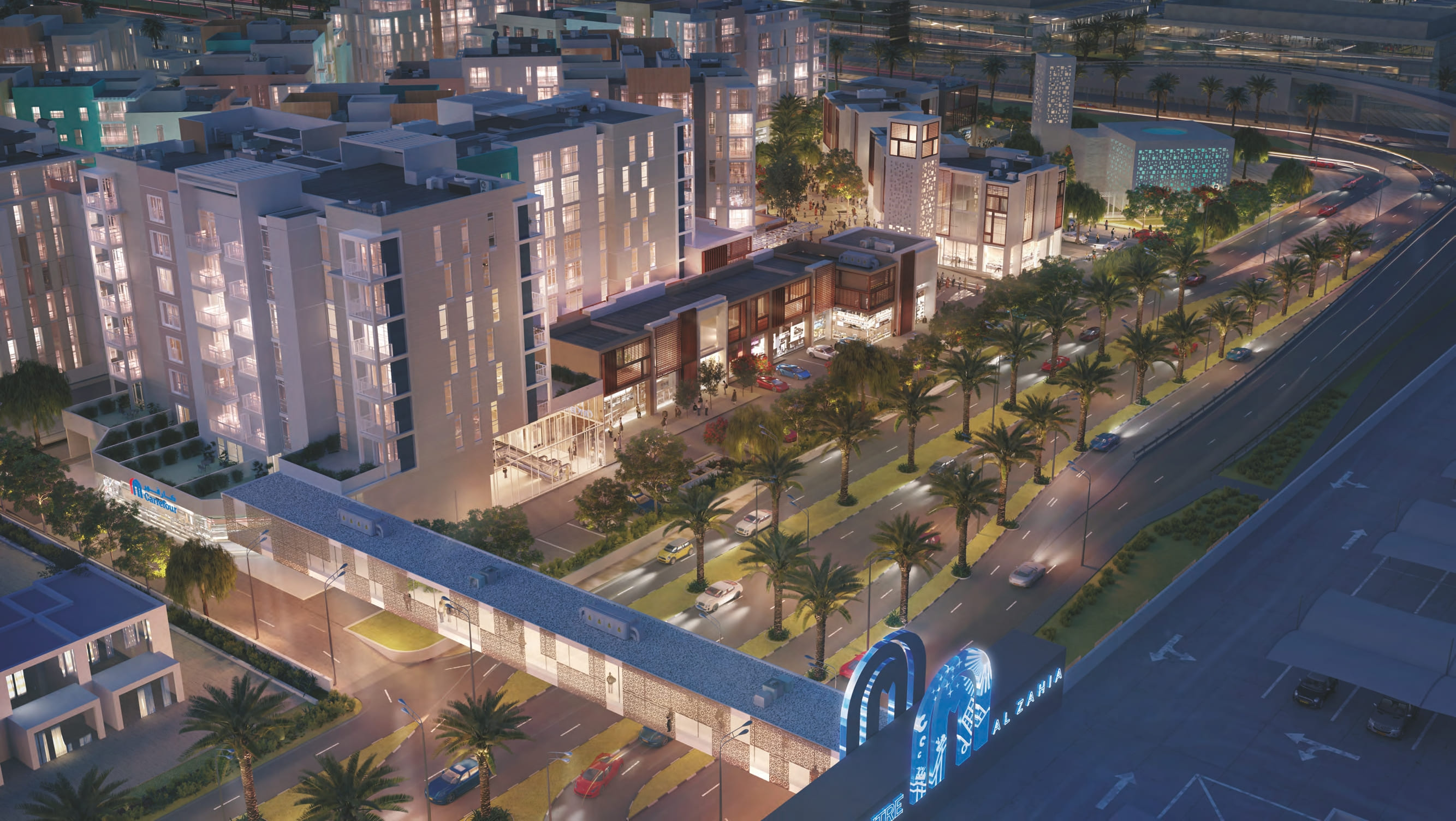 Uptown Al Zahia architecture 3