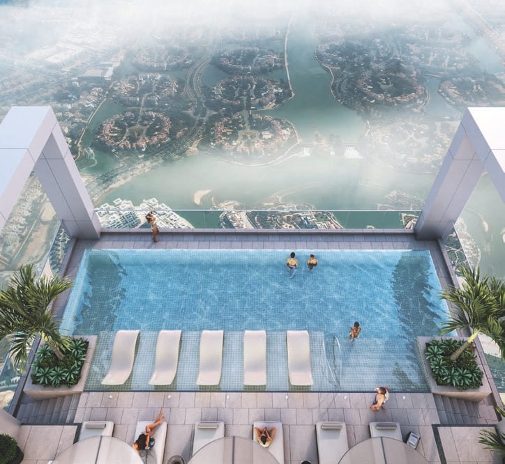 Infinity Edge Pool on 65 level amenity image