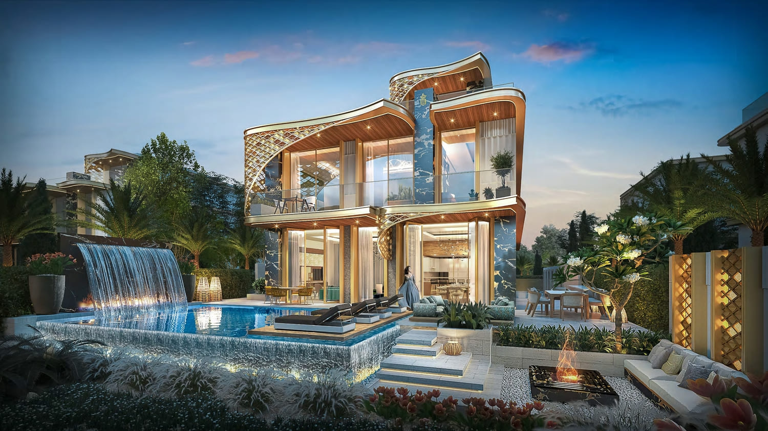 Damac Hills - Gems Estates architecture 8
