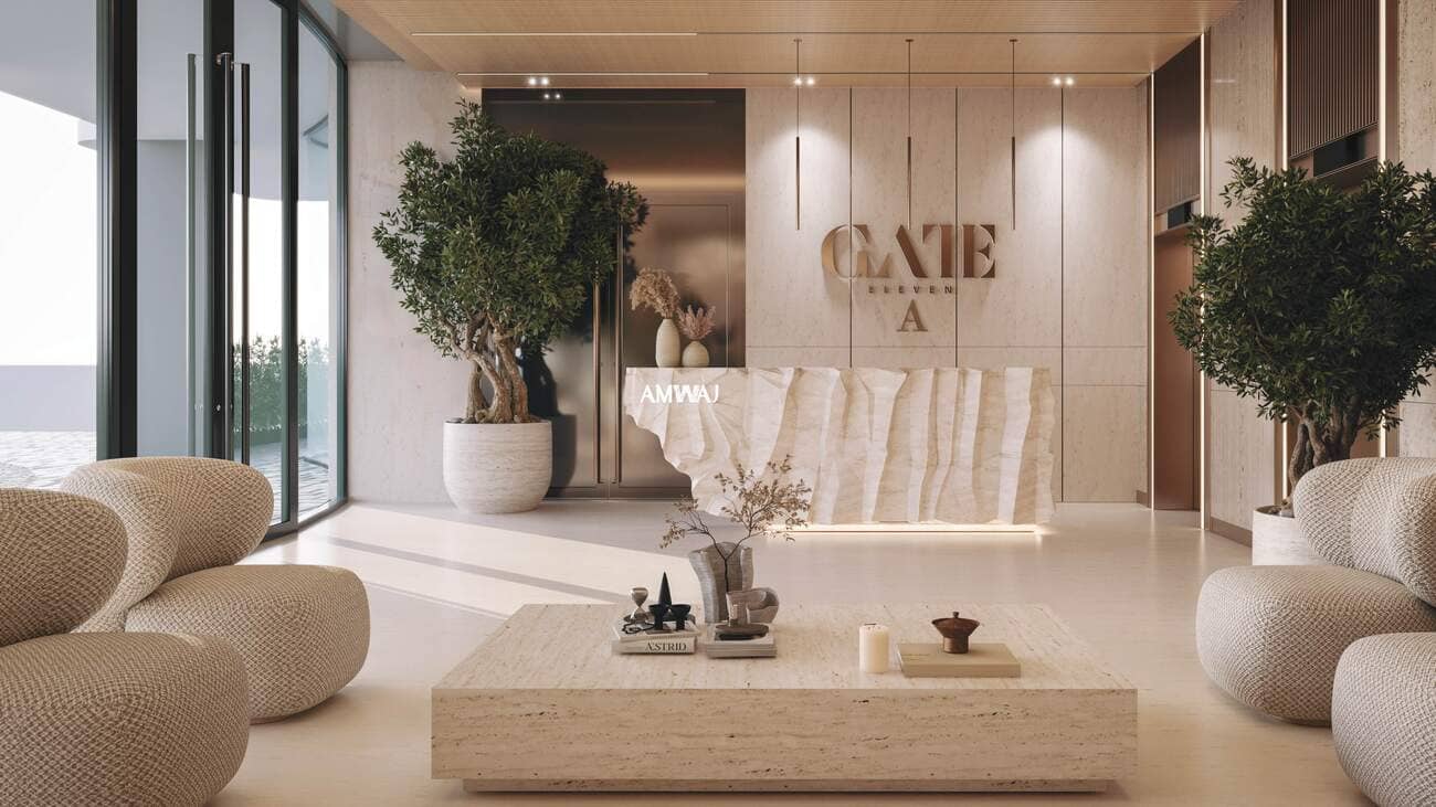 Gate Eleven by Amwaj Development lobby 1