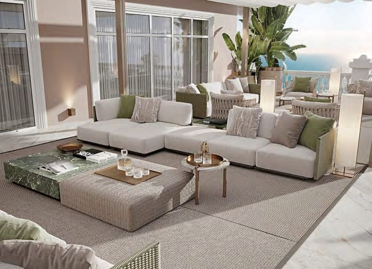 Raffles The Palm Dubai interior 16