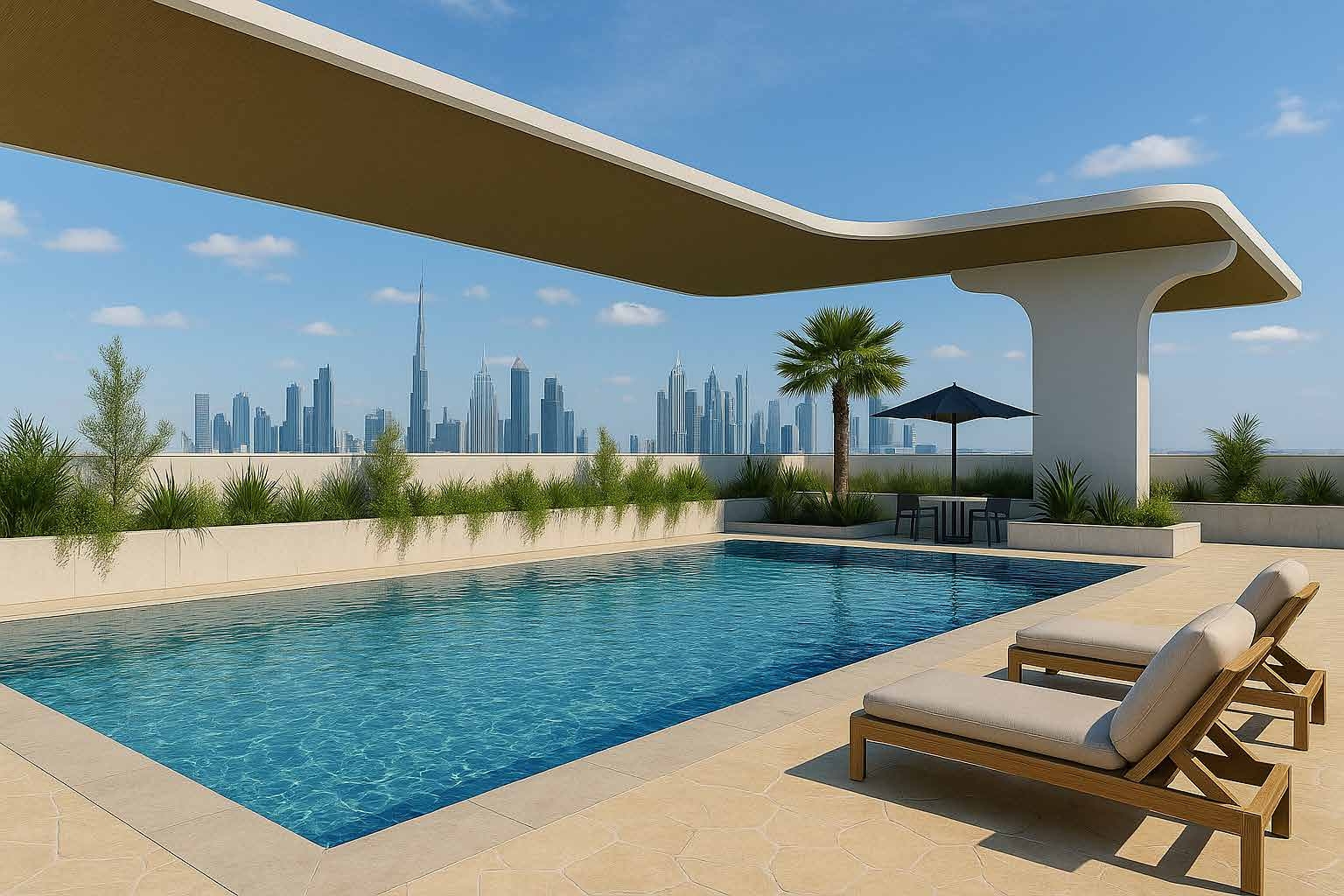 Rooftop Pool amenity image