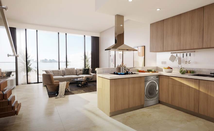 Perla 1 at the Bay interior 2