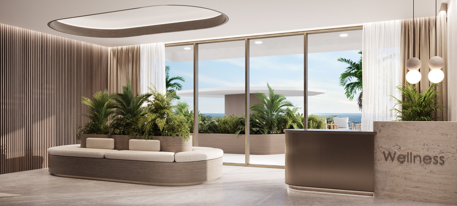 Flora Isle Beachfront Residences lobby 2