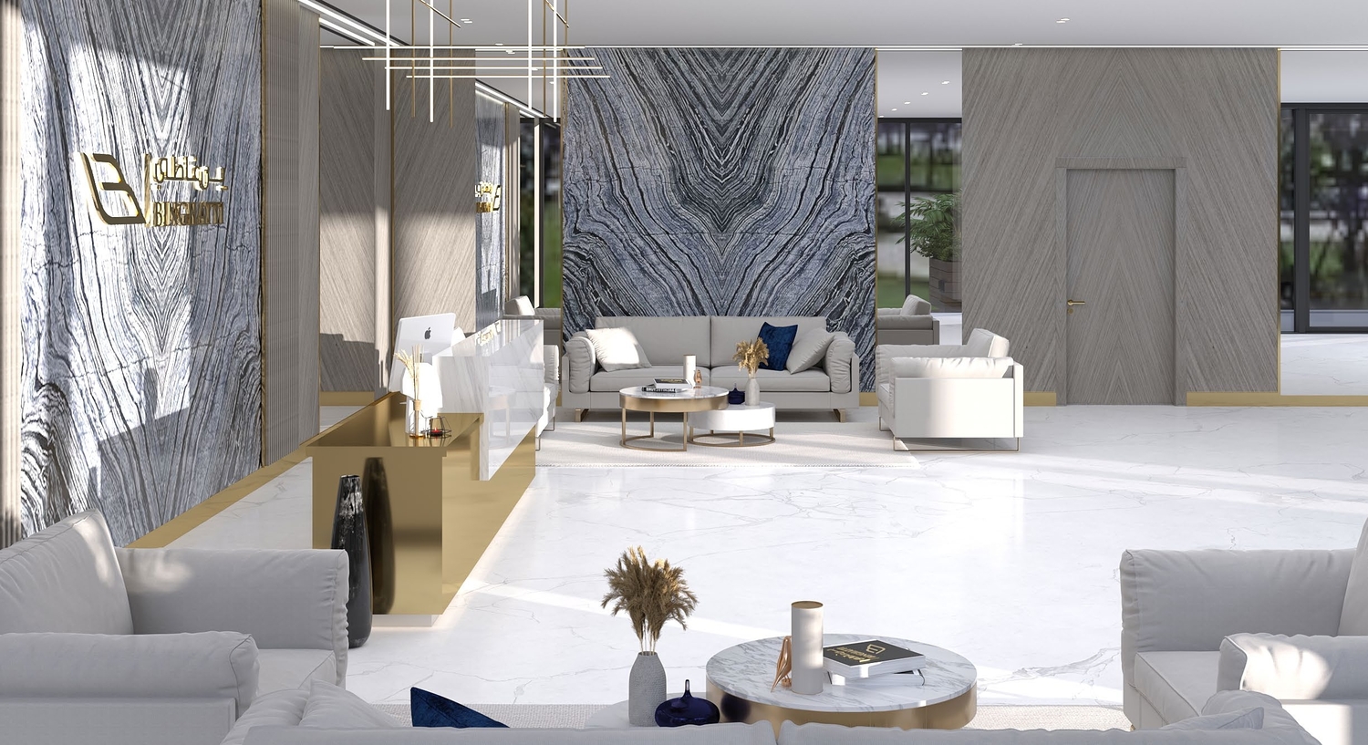 Binghatti Onyx lobby 1