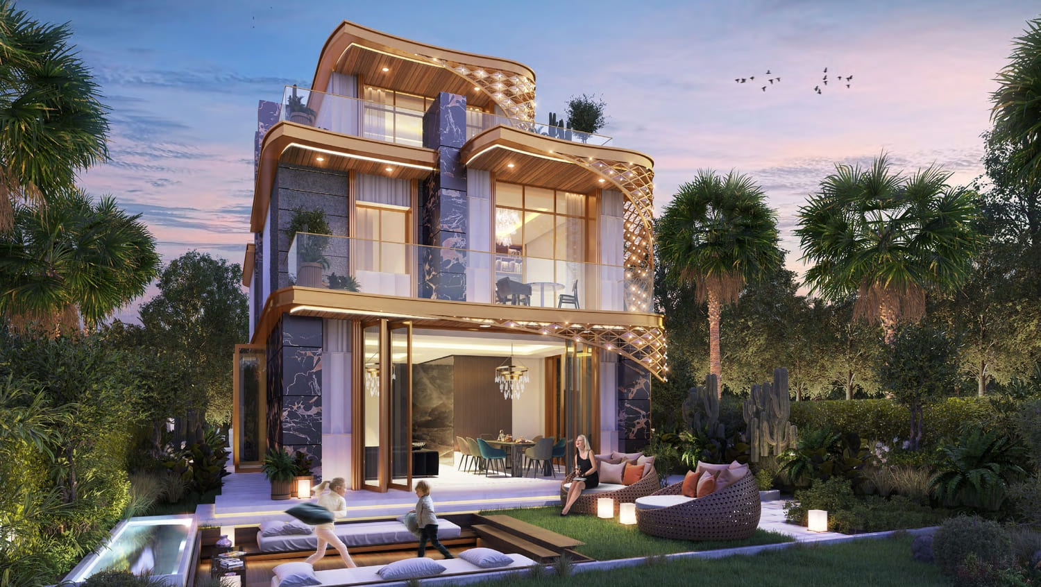 Damac Hills - Gems Estates architecture 9
