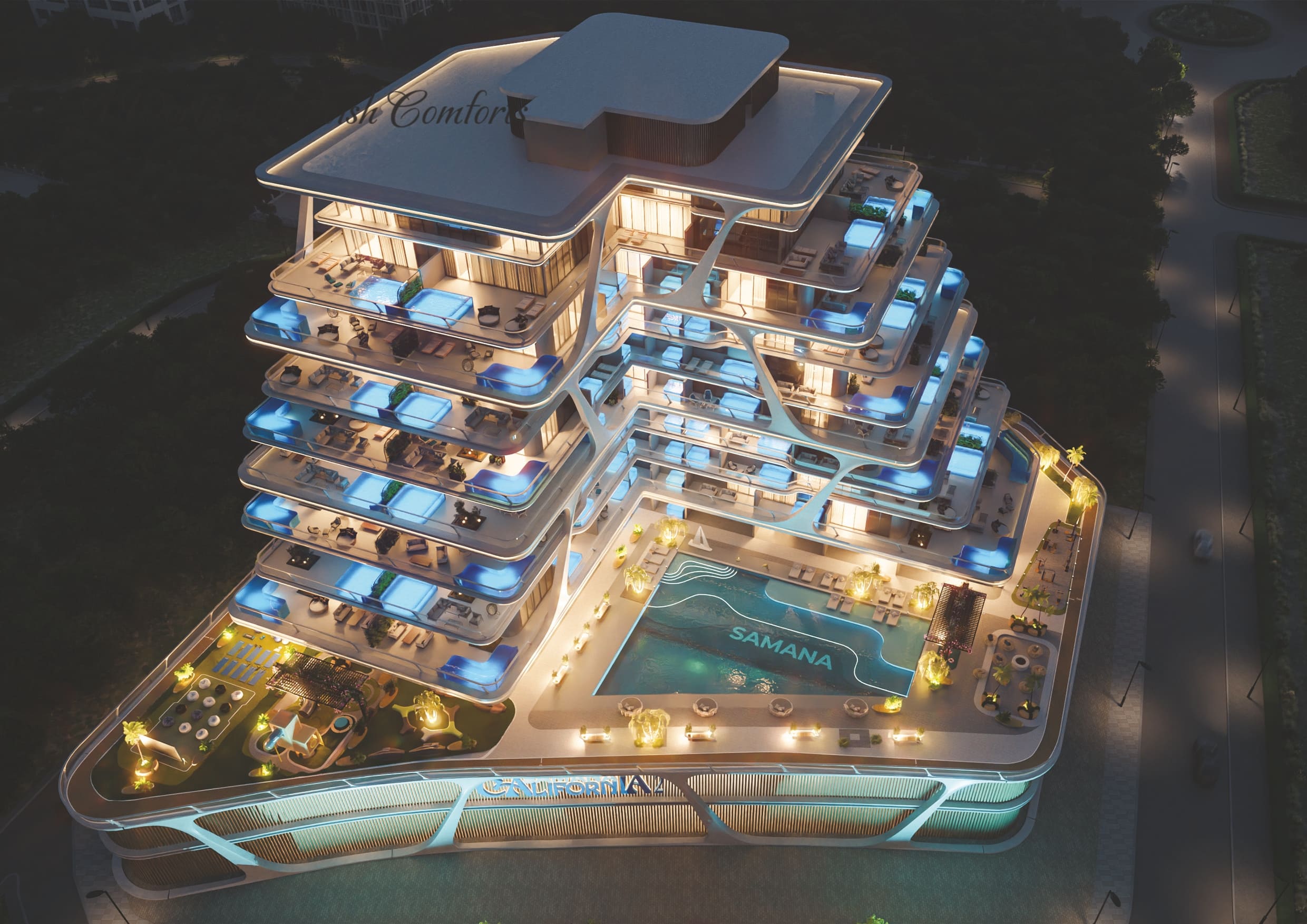 Samana California Phase 2 architecture 8