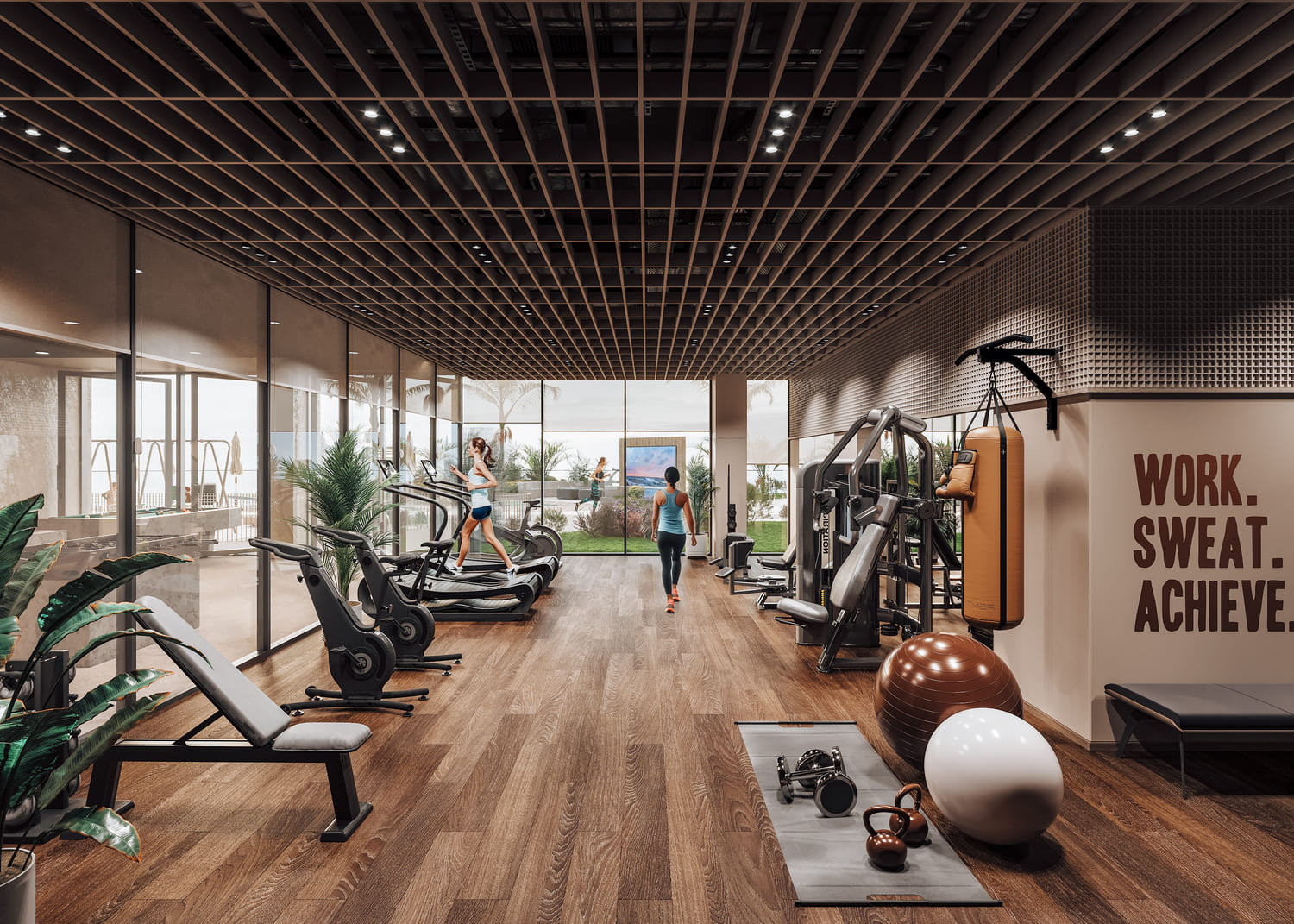 Gym & Meditation Outdoor Area amenity image