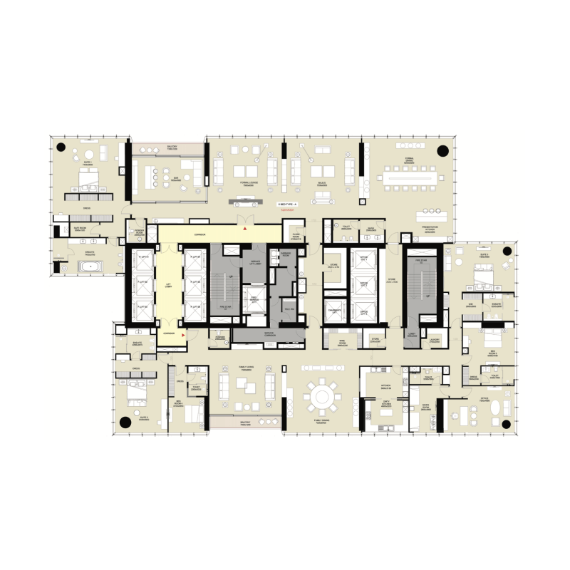 5 bedroom plan