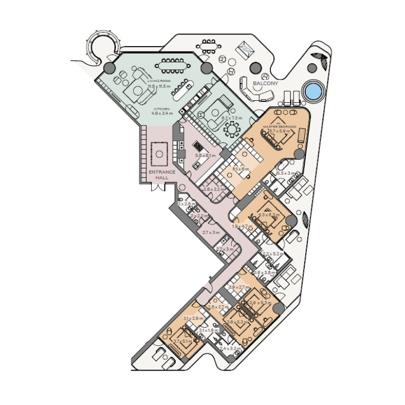Apartments plan