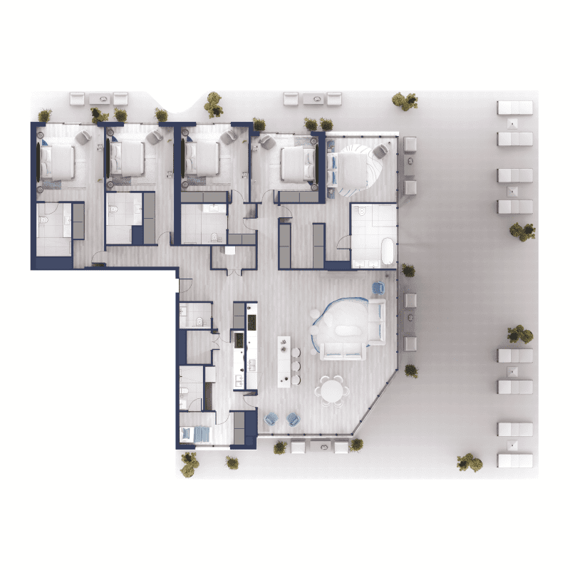 Apartments plan