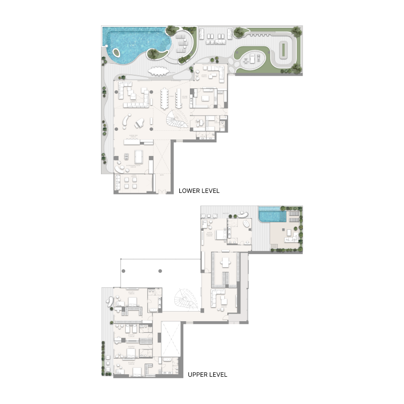 Penthouse plan