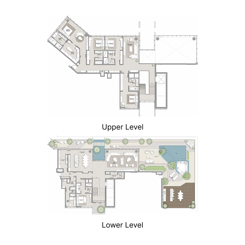 Penthouse plan