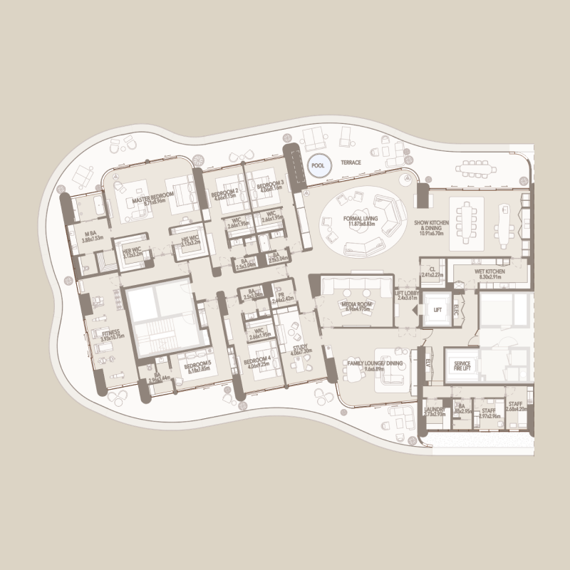Apartments plan