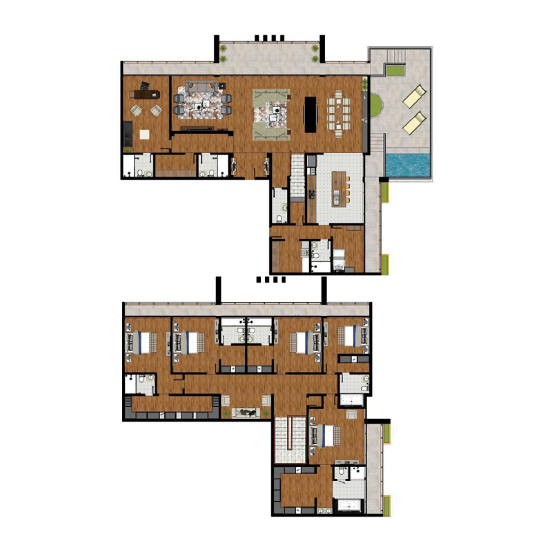 Duplex plan