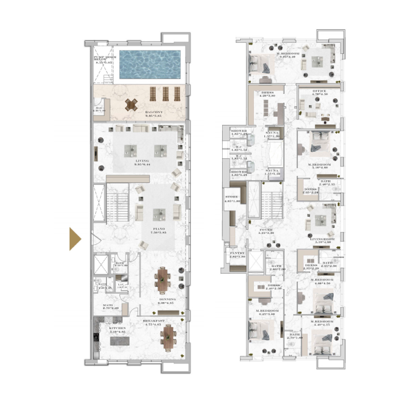 Duplex plan
