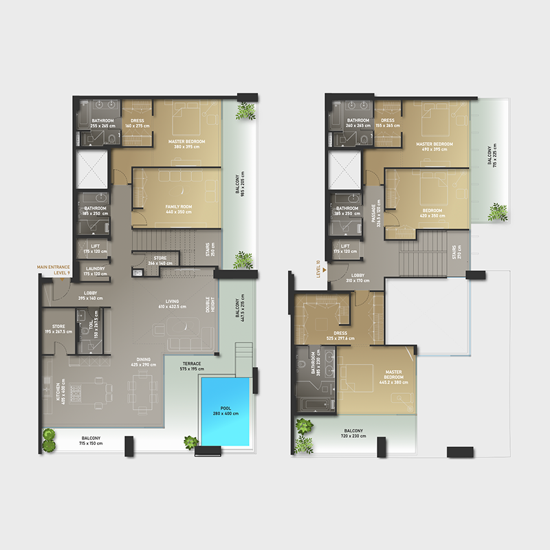 Duplex plan