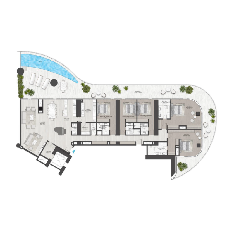 Apartments plan