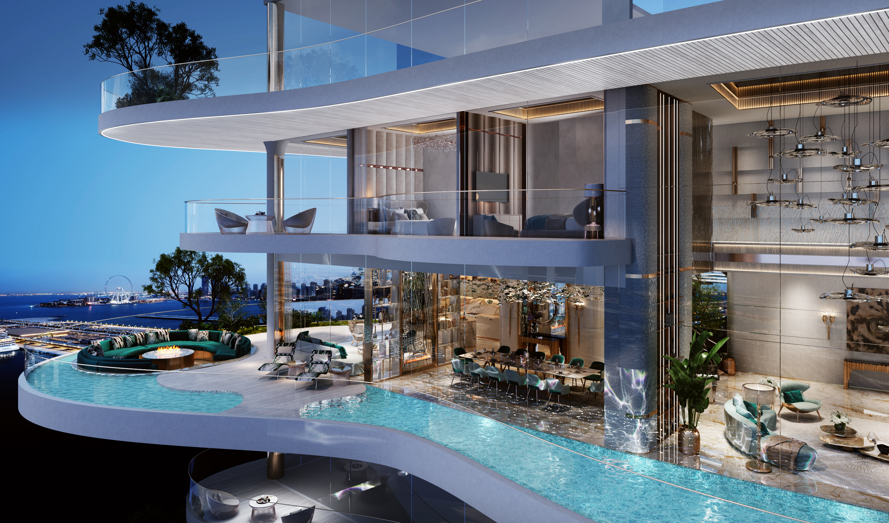 Damac Bay interior 8
