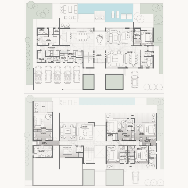 6 Bedroom plan