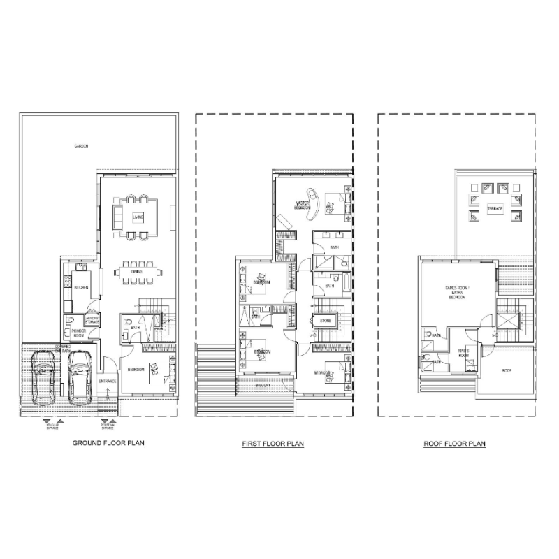 6 Bedroom plan
