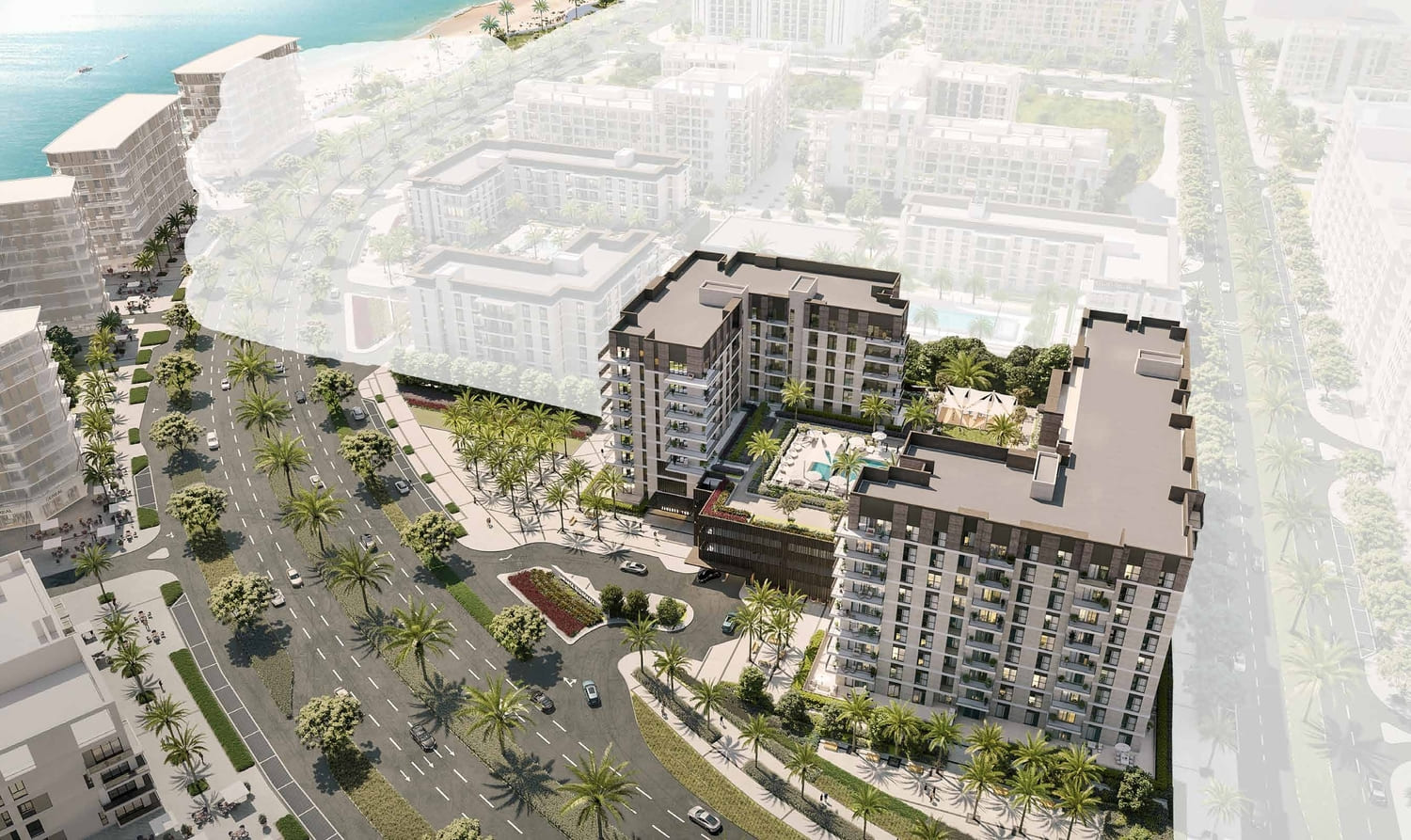 Jawaher Residences Maryam Island architecture 3