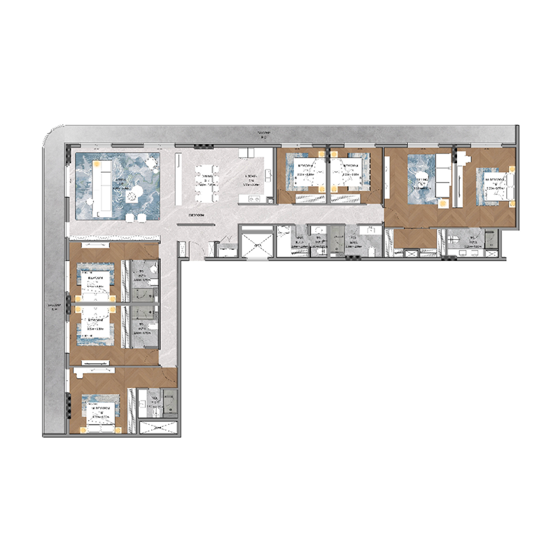 Apartments plan