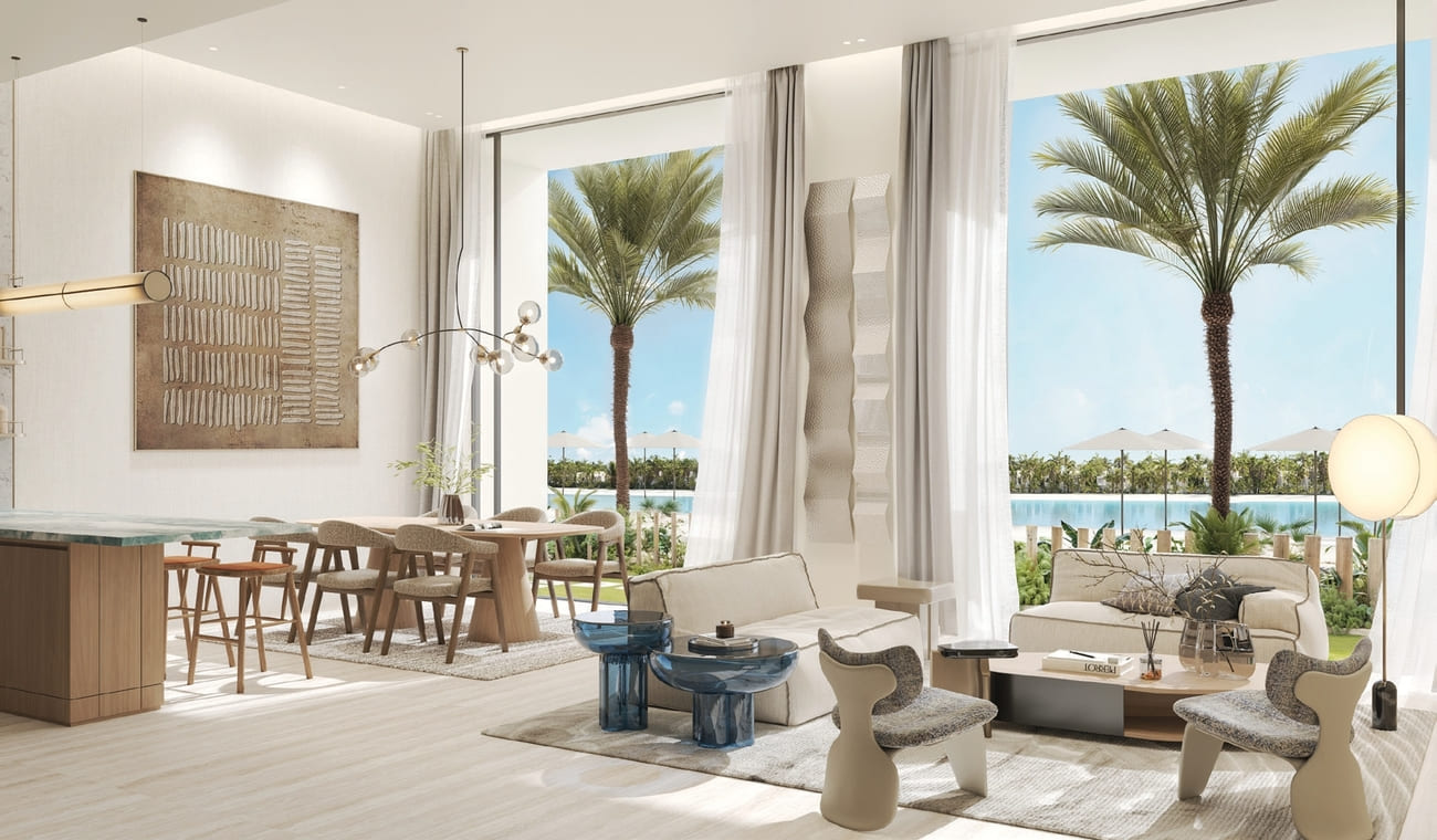 The Blue Beach Residence interior 2