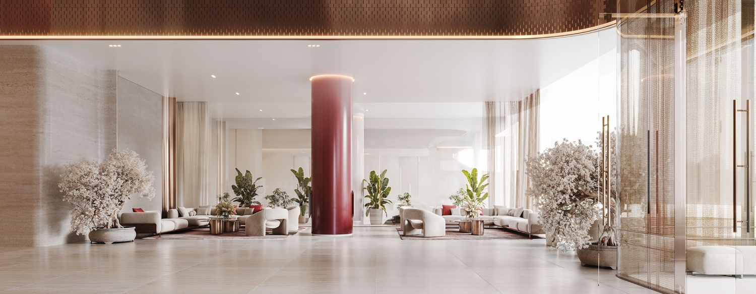 Binghatti Skyblade lobby 2