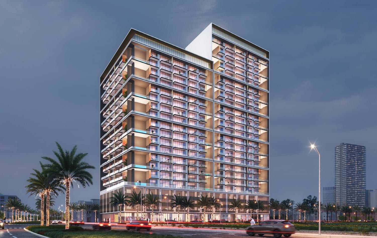 Binghatti Orchid architecture 3