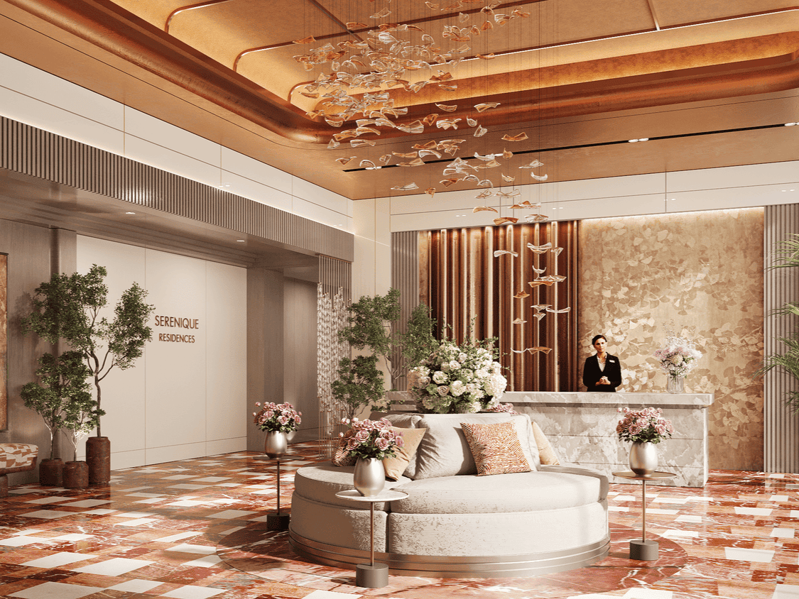 Treppan Serenique Residences lobby 1
