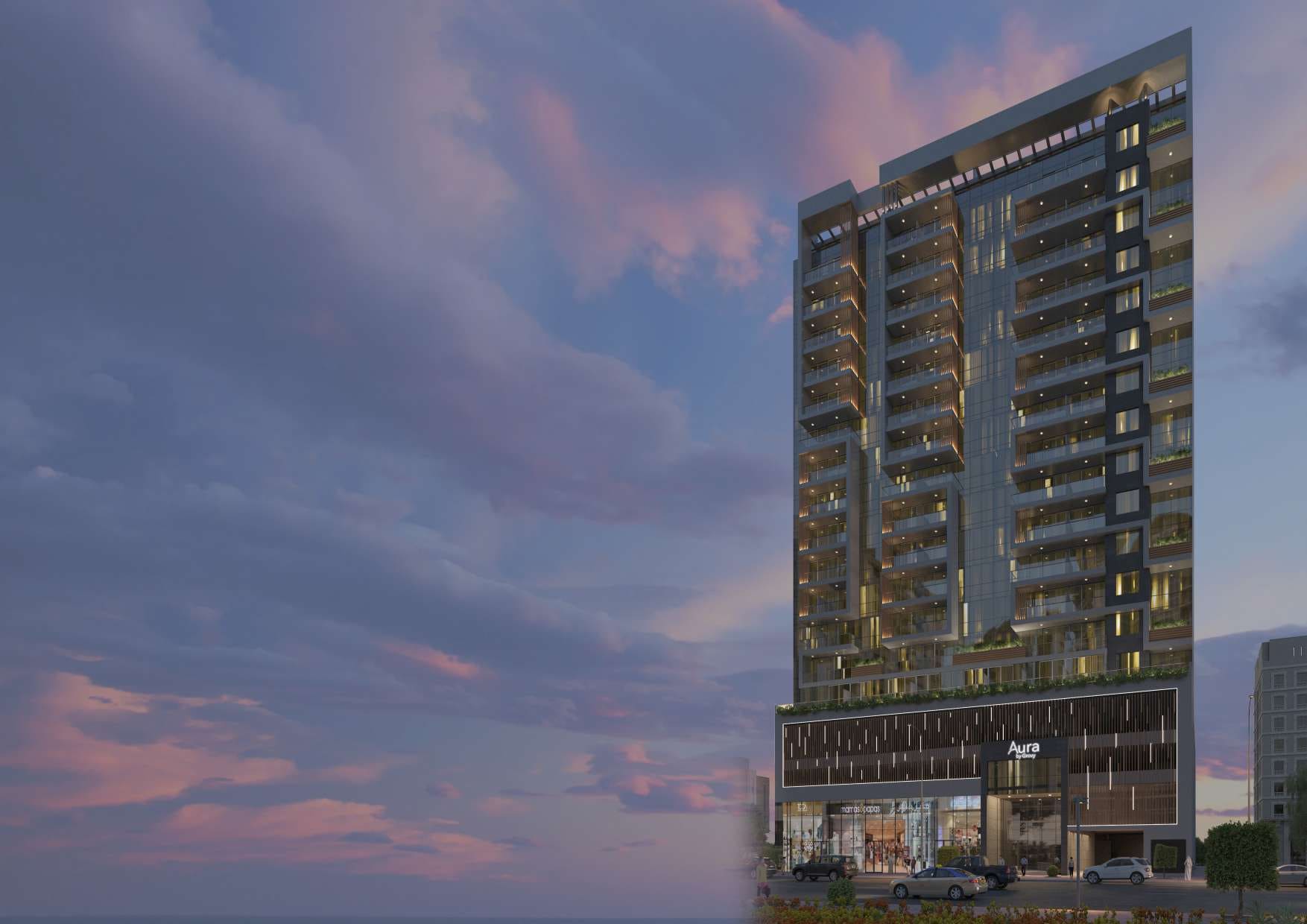 Aura Residences architecture 2