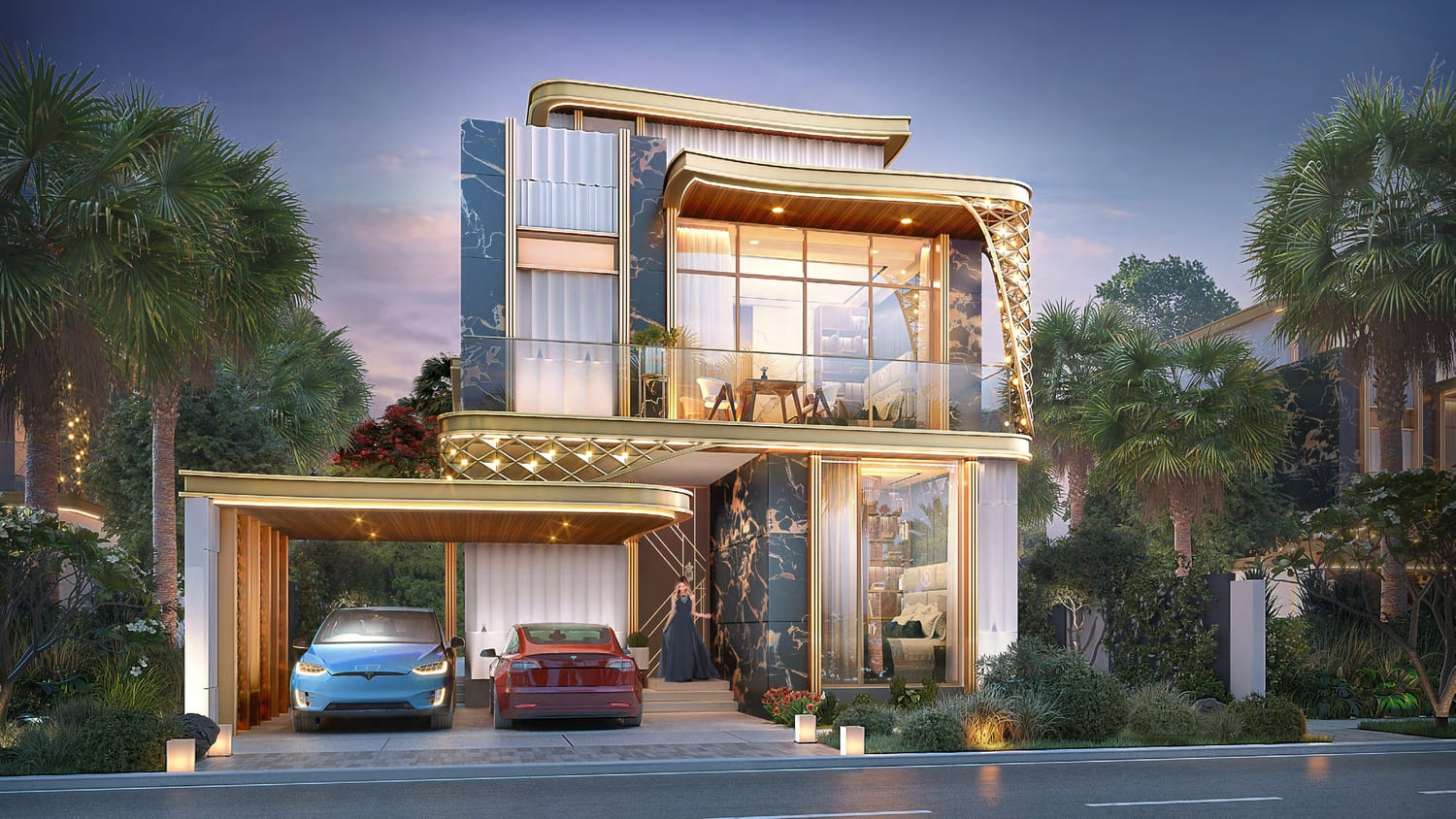 Damac Hills - Gems Estates architecture 10