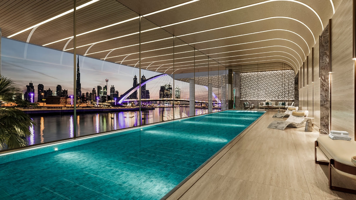 Indoor Pool and Pool Lounge amenity image