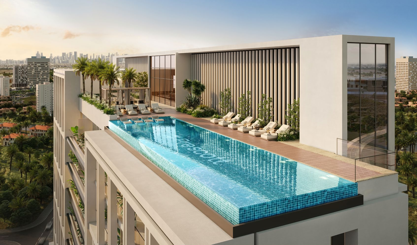 Rooftop Infinity Pool amenity image