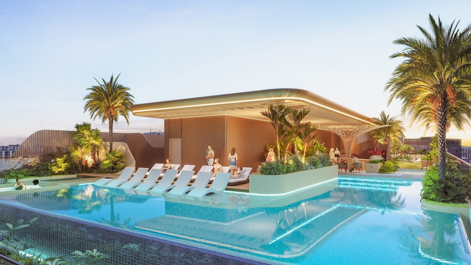 Infinity Pool & Jacuzzi amenity image