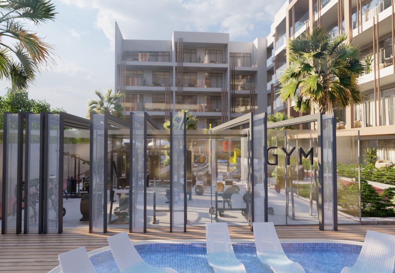 Fully Equipped Gym amenity image