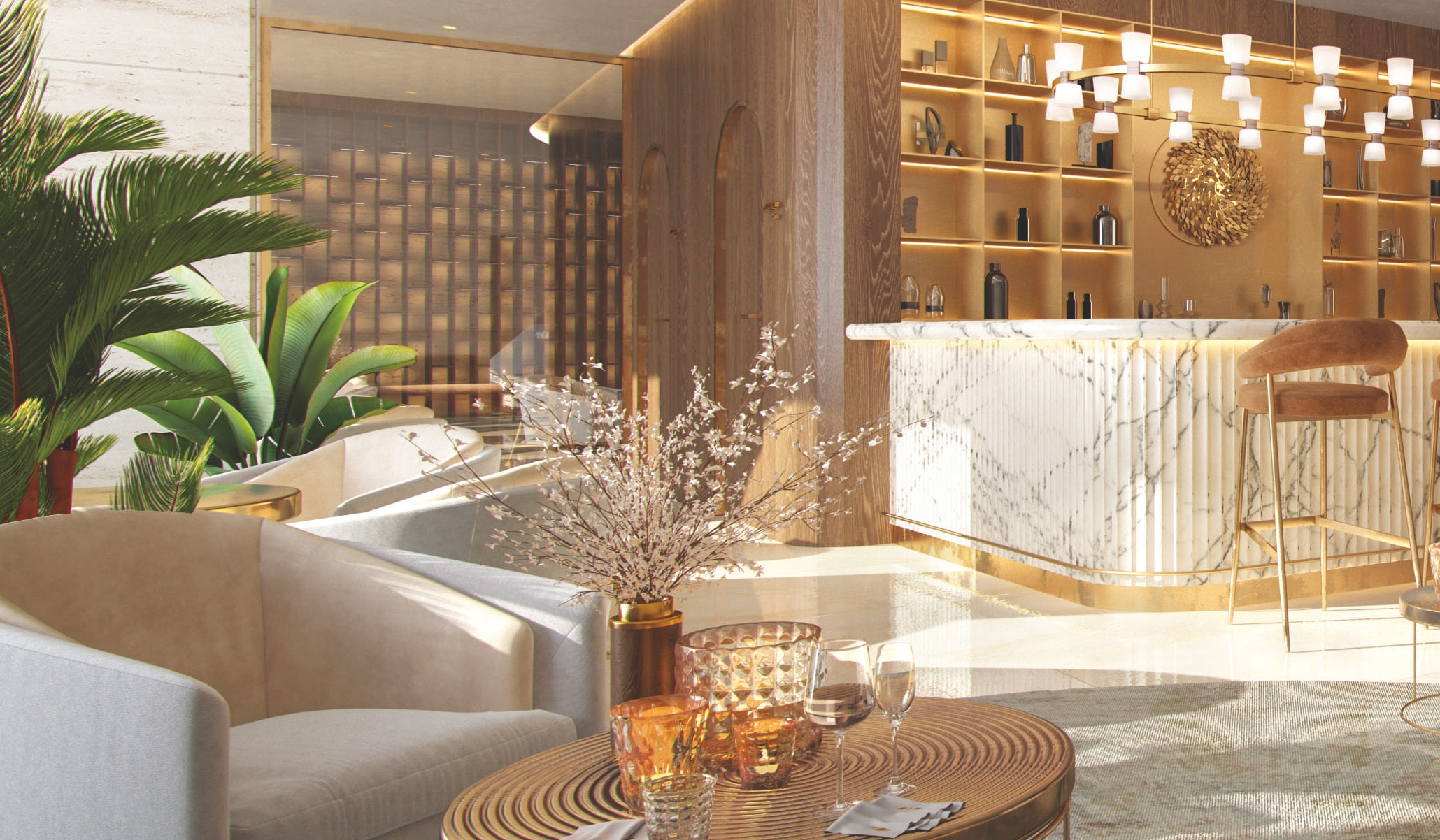 Dedicated space for a private- club amenity image