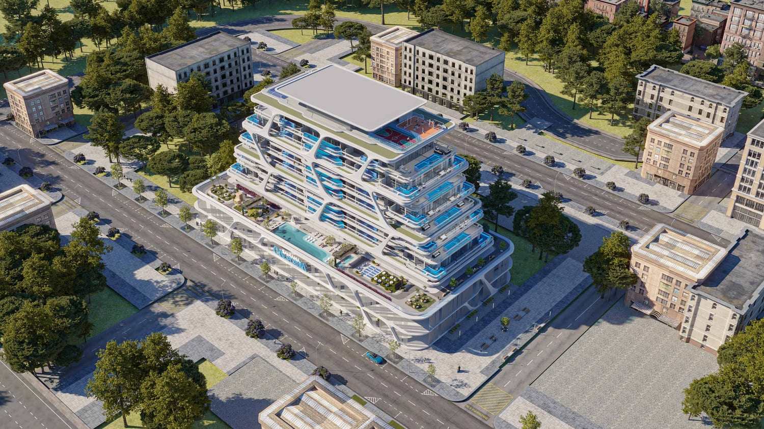 Samana California architecture 3