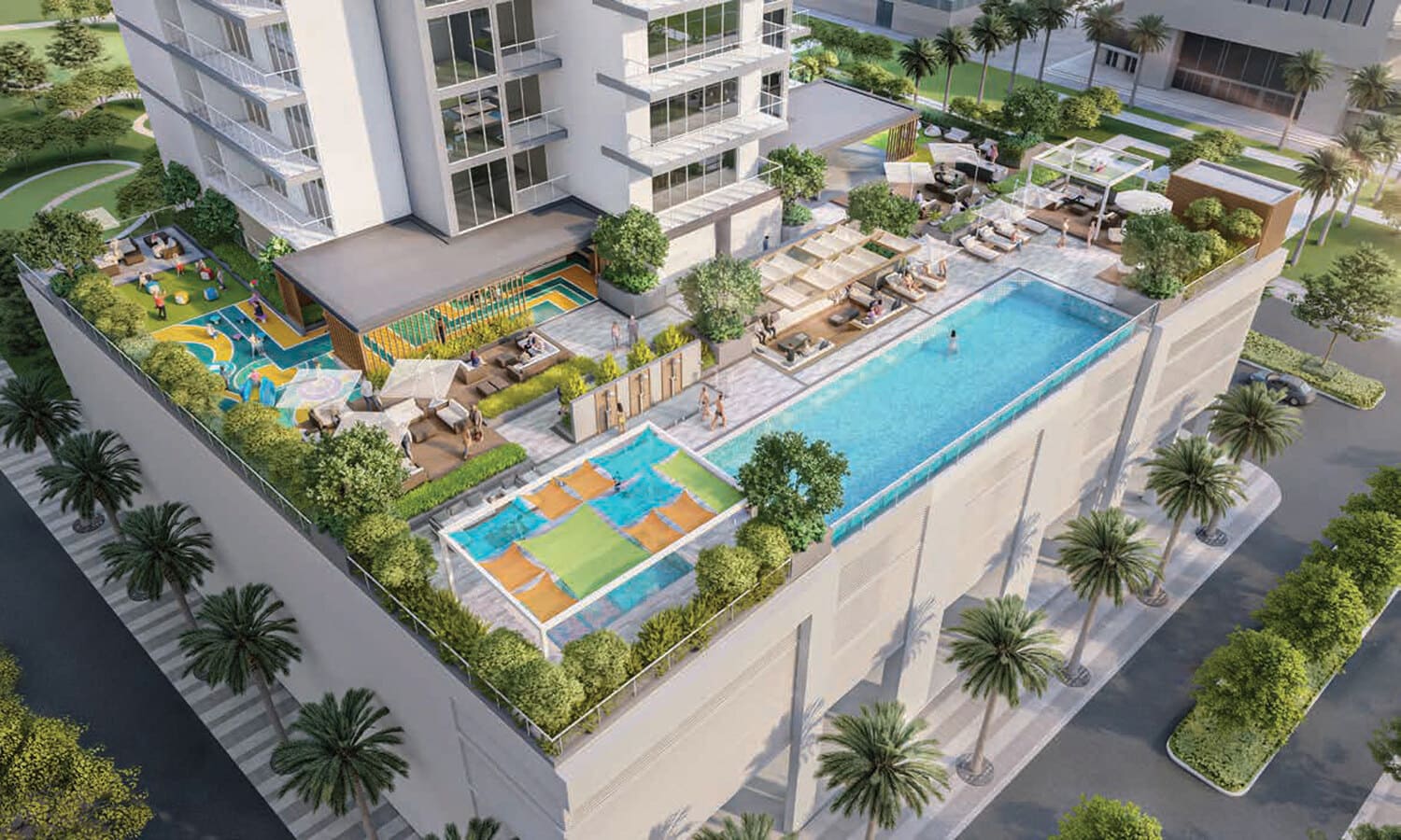 Infinity edge pool amenity image