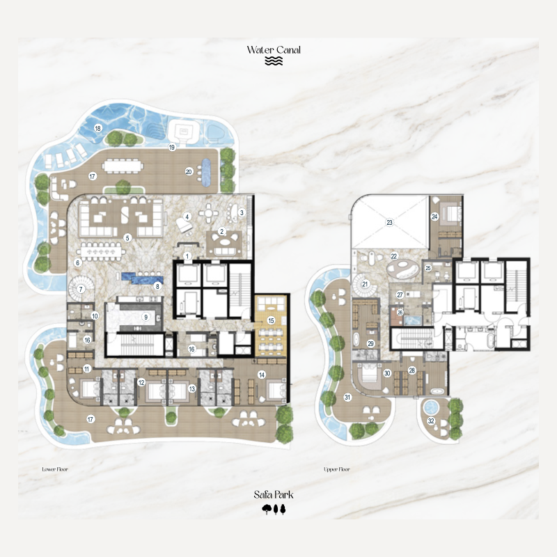 Sky Villa plan