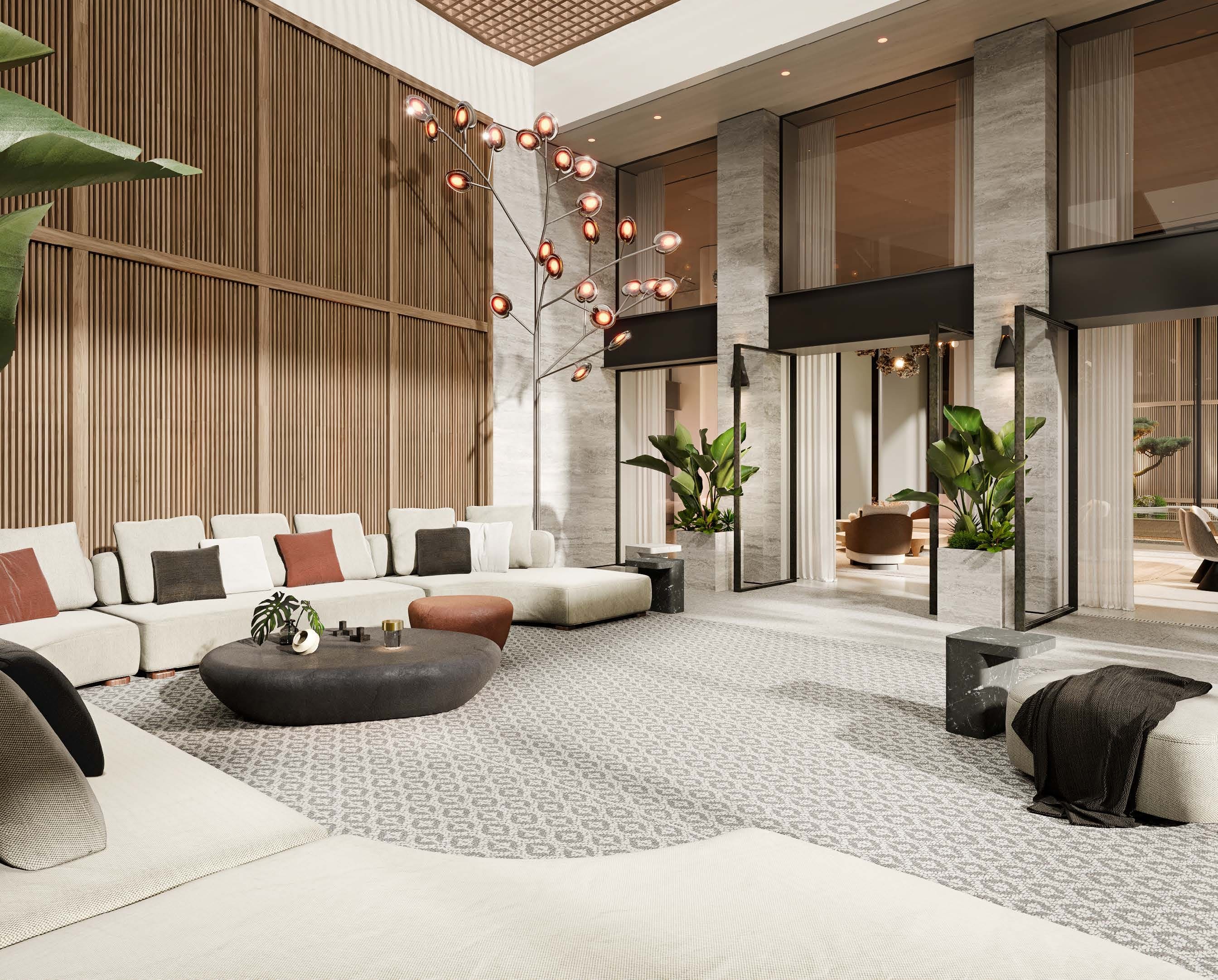 Opus By Zaha Hadid lobby 1