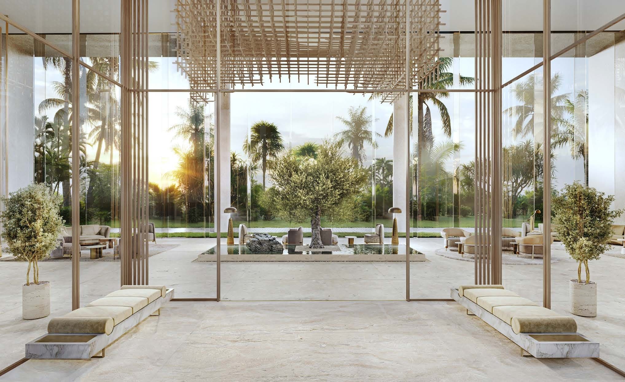 Kempinski Residences lobby 1