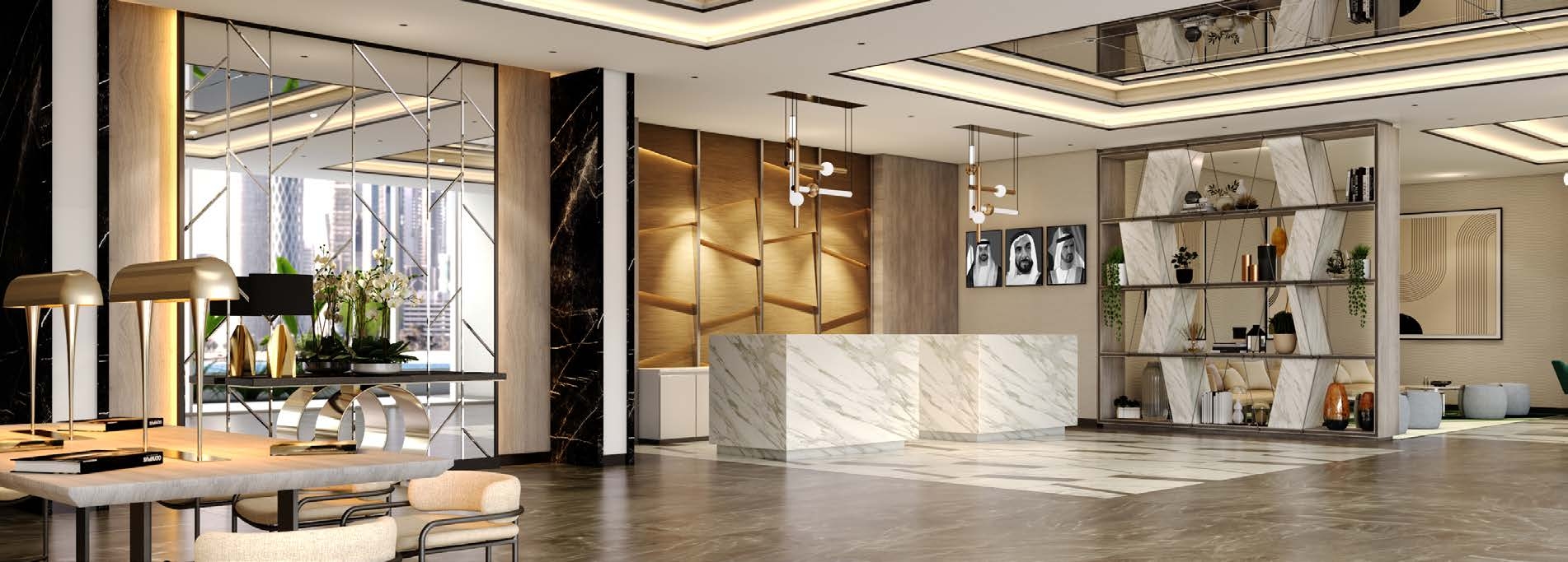Damac Hills 2 - Hotel Edge by Rotana lobby 1