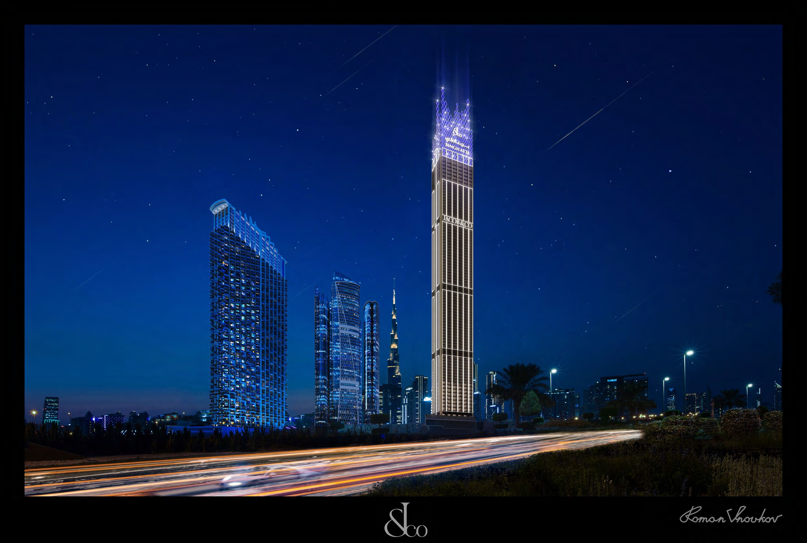 Burj Binghatti Jacob and Co Residences architecture 8