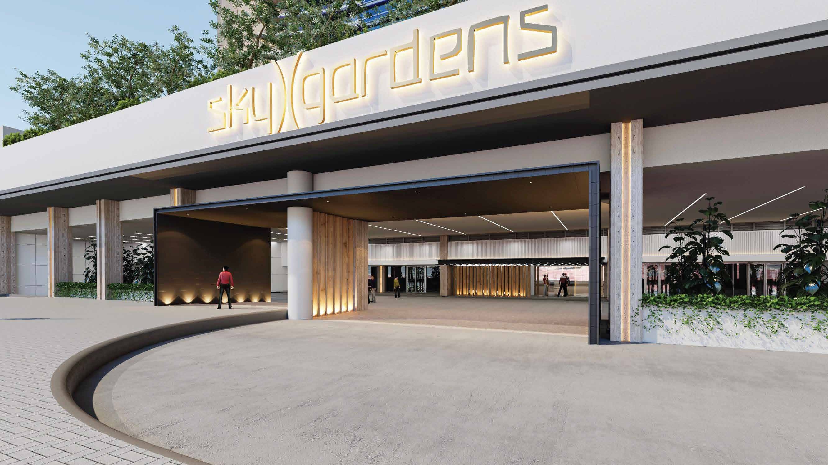 Sky Gardens architecture 2